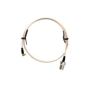 21-1325-A N Male Bulkhead RP to MMCX Male